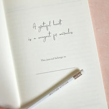 Load image into Gallery viewer, Gratitude Journal with guided pages