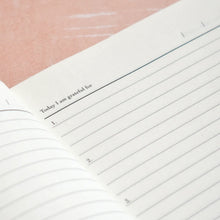 Load image into Gallery viewer, Gratitude Journal with guided pages