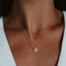 Load image into Gallery viewer, Rainbow Moonstone Fine Cord Necklace