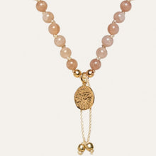 Load image into Gallery viewer, Joy - Sunstone Pendant Mala Necklace
