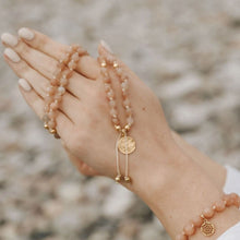 Load image into Gallery viewer, Joy - Sunstone Pendant Mala Necklace
