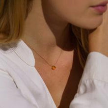Load image into Gallery viewer, Citrine Fine Cord Necklace
